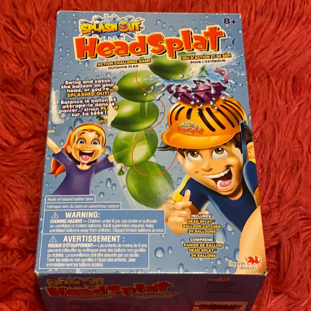 Splash Out Head Splat Game